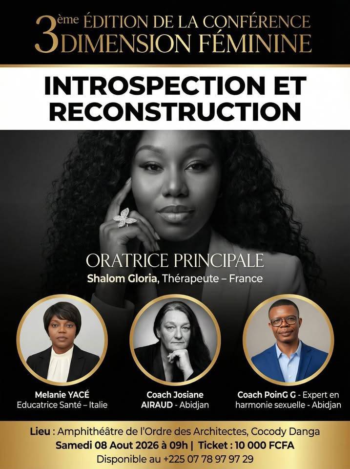 3ème Edition: CONFÉRENCE DIMENSION FÉMININE