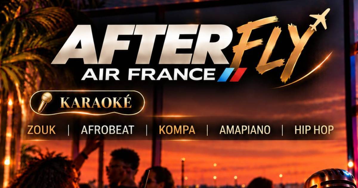 Afterfly Air France jeudi zouk et afrobeat