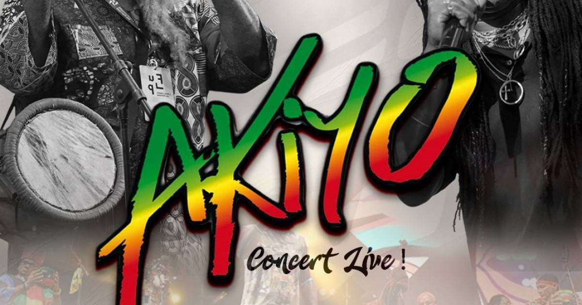 Akiyo en concert live en Martinique