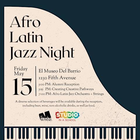 Alumni Networking + Panel w/ El Museo + Afro Latin Jazz