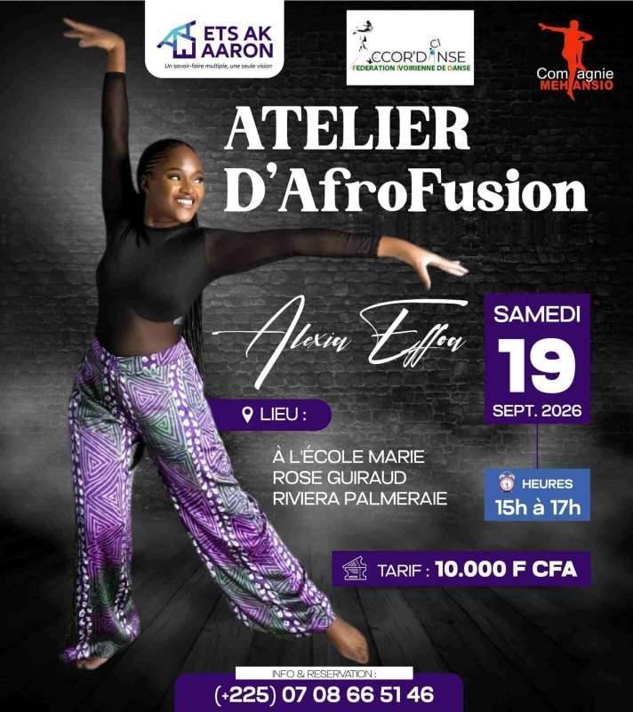 Atelier AfroFusion avec Alexia