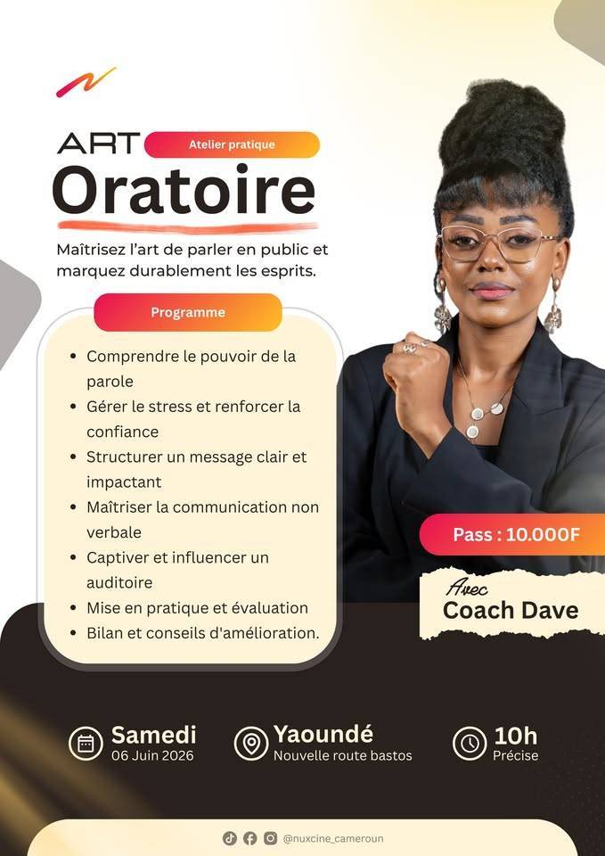 Atelier d'art oratoire