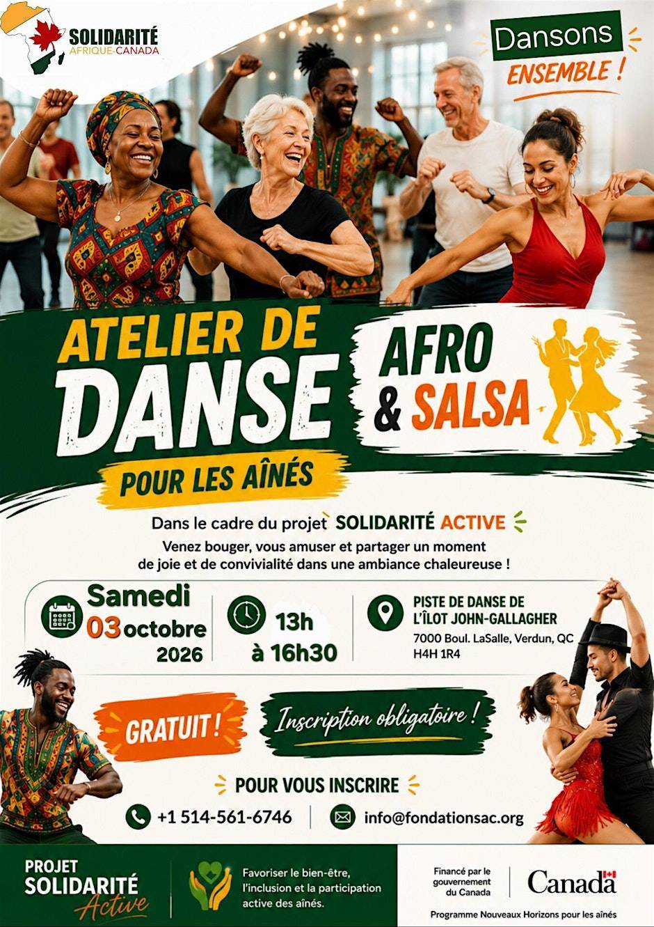 Atelier de danse pour tous