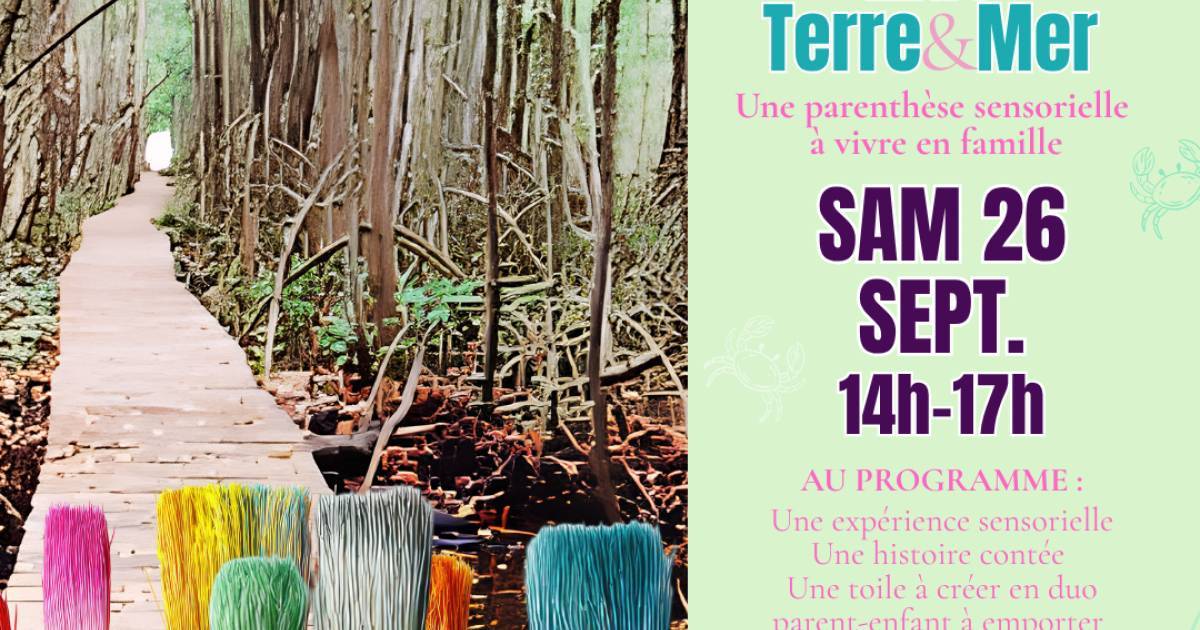 Atelier sensoriel en famille à Sainte-Luce