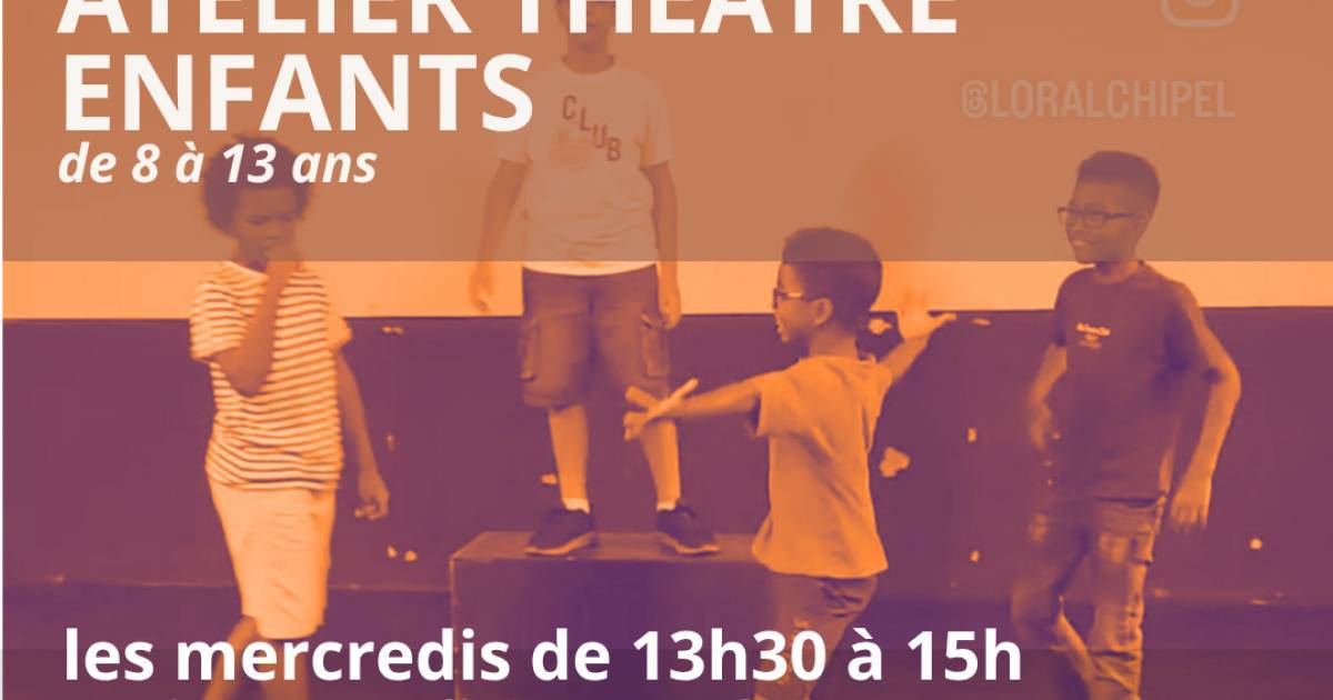 Atelier Théâtre Enfants 8-13 ans