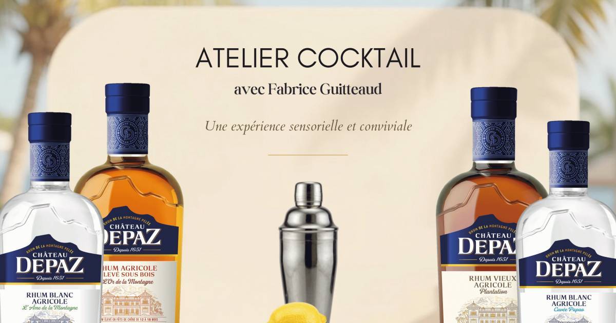 Ateliers Cocktail Patrimoine avec Fabrice Guitteaud