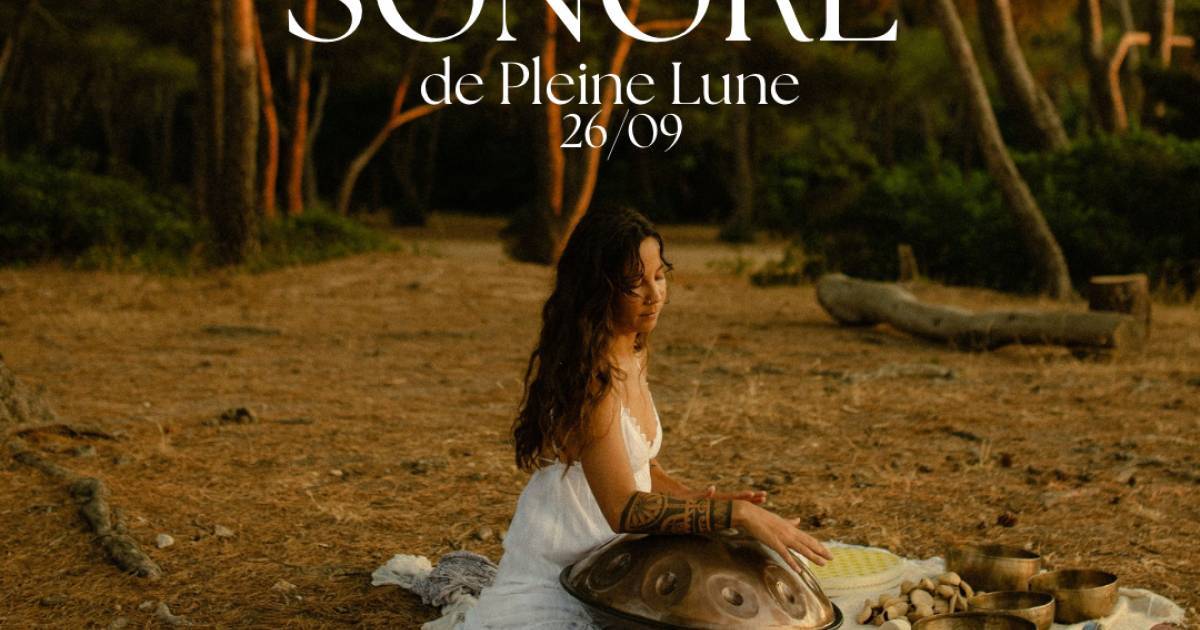 Bain sonore de pleine lune à Sainte-Luce
