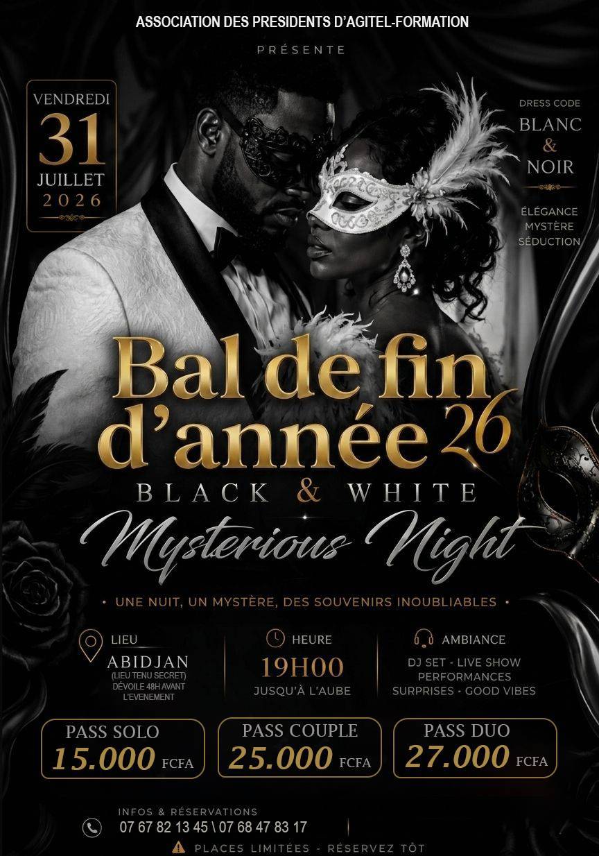 BAL DE FIN D’ANNÉE AGITEL 2026