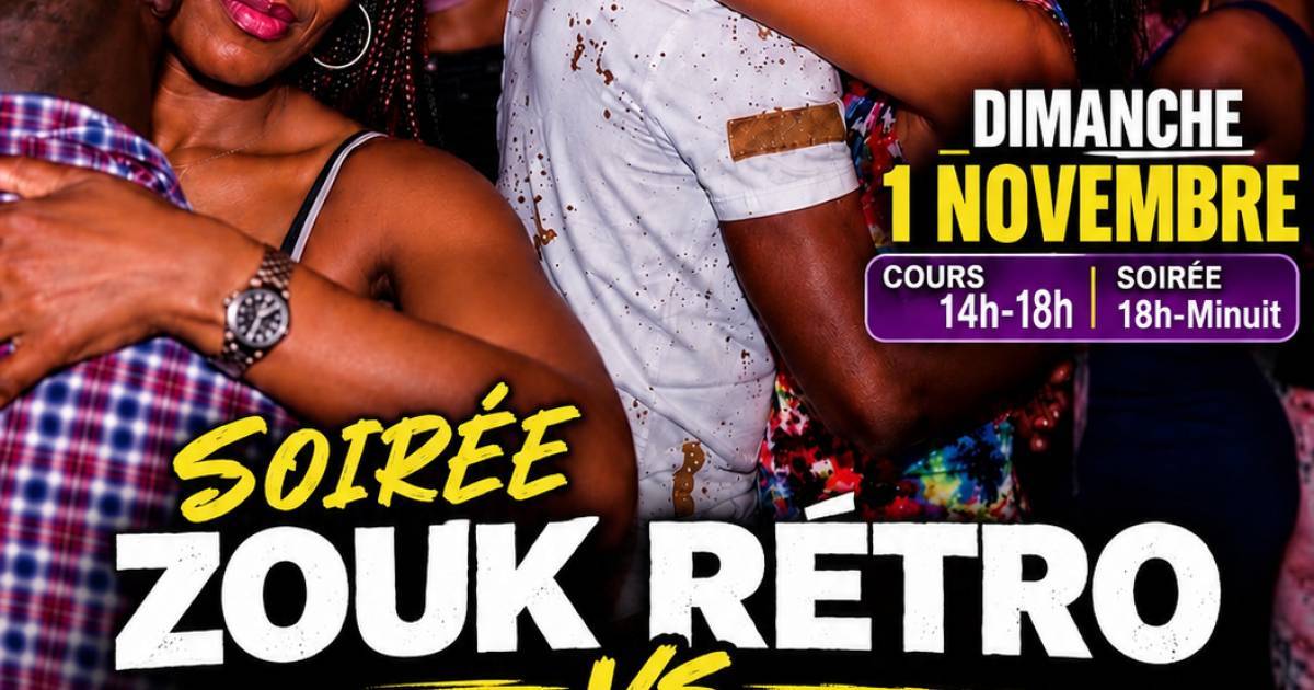 Bal rétro zouk et konpa à Paris