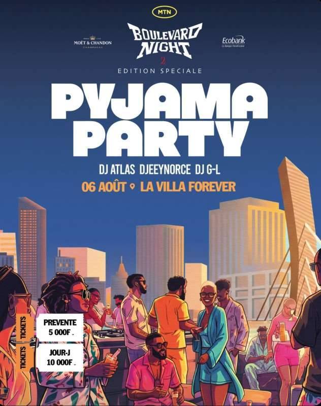 Boulevard night 2 - Pyjama party