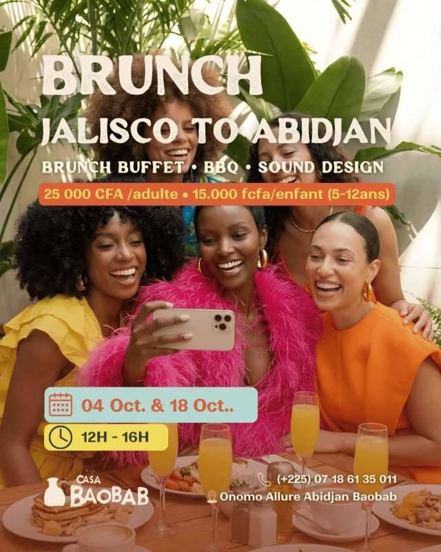 Brunch Jalisco to Abidjan