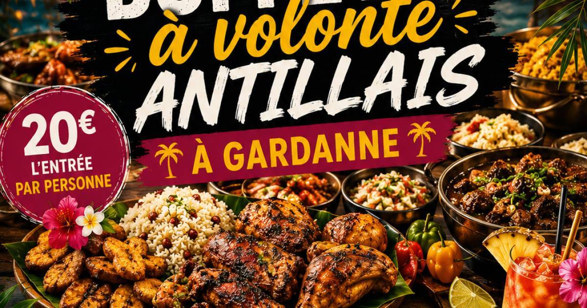 Buffet antillais à volonté à Gardanne