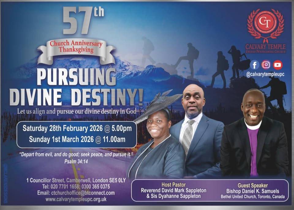 Calvary Temple's 57th Church Anniversary