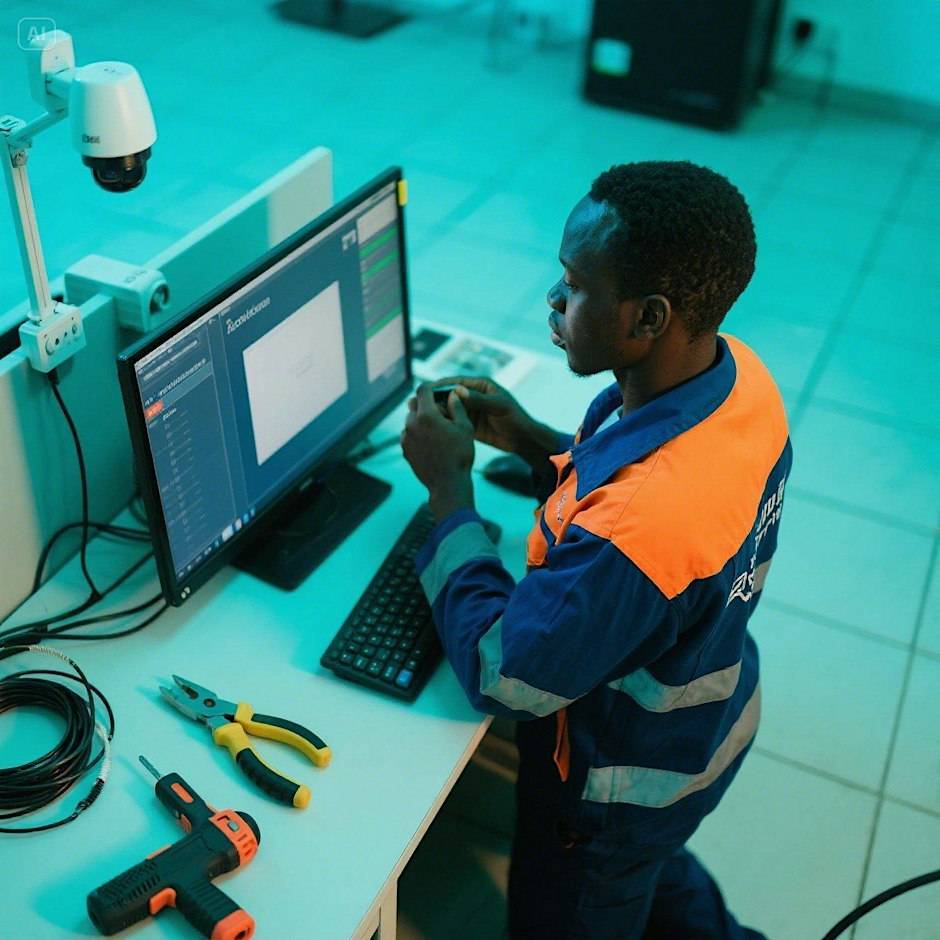 Formation en installation et gestion de systèmes CCTV