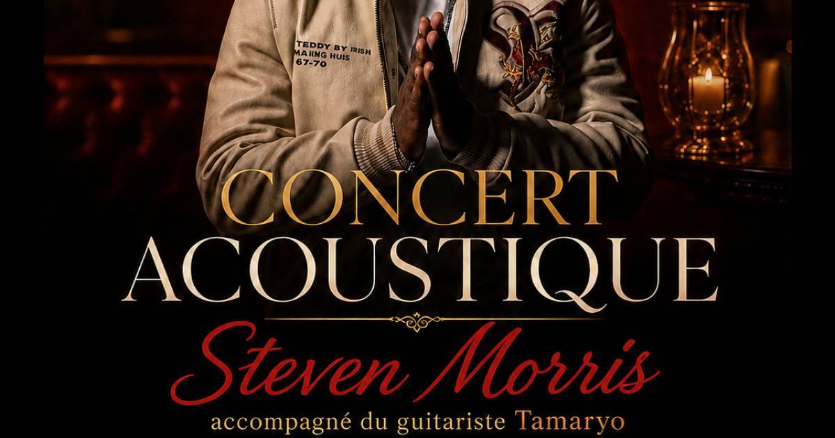 Concert Acoustique Steven Morris