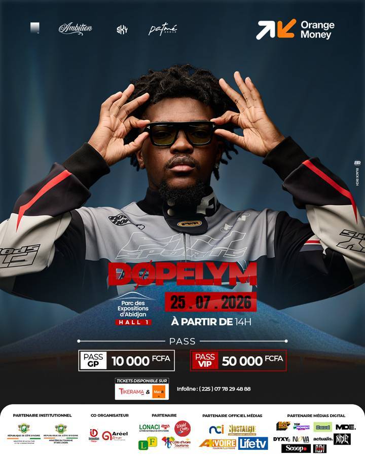 CONCERT DE DOPELYM À ABIDJAN