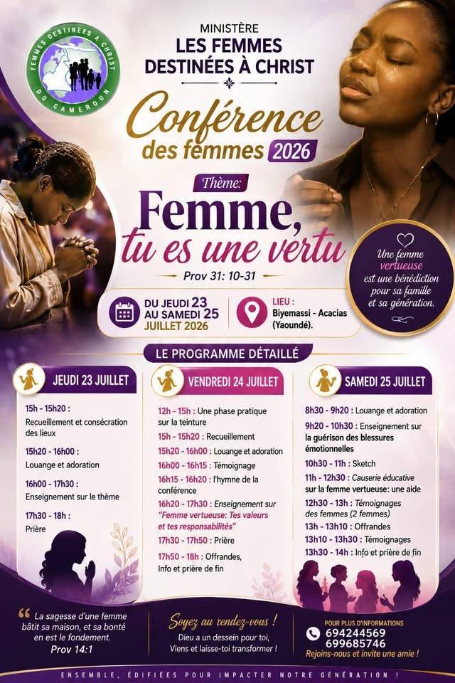 Conférence des femmes 2026