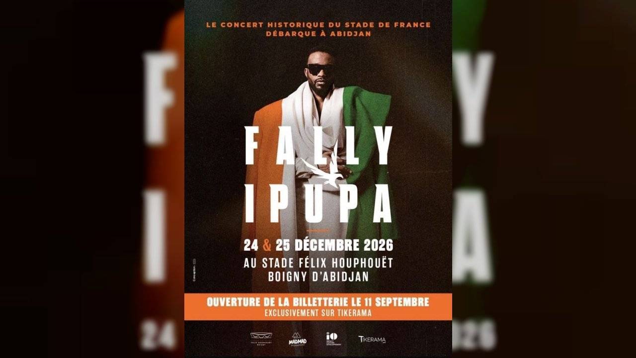 Fally Ipupa en concert à Abidjan