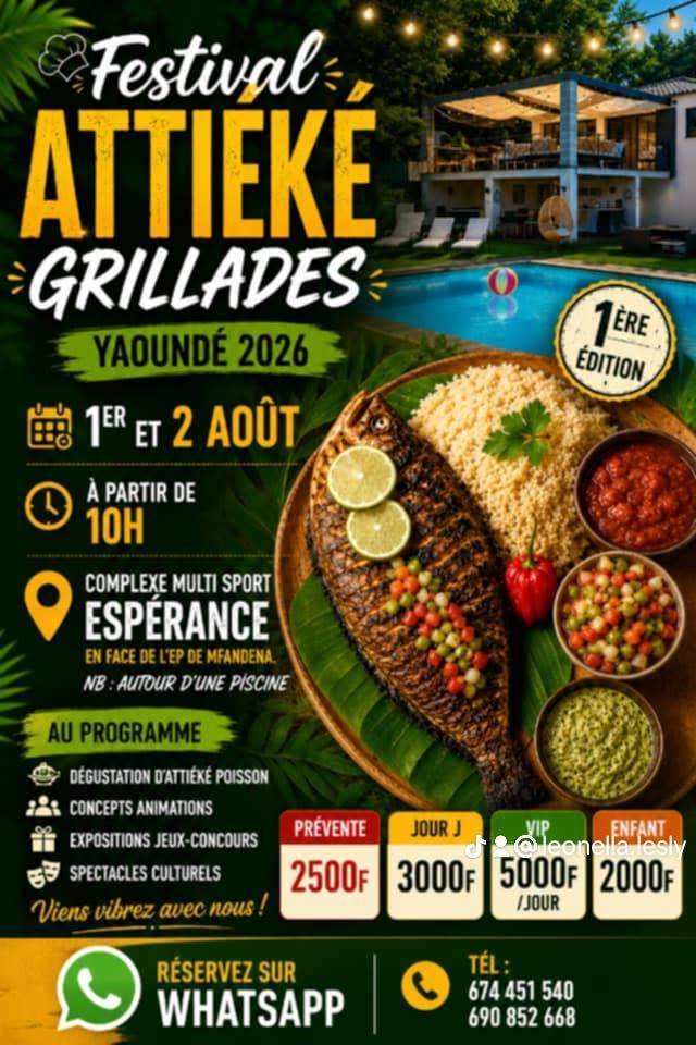 Festival D’attieke Grillades de Yaoundé