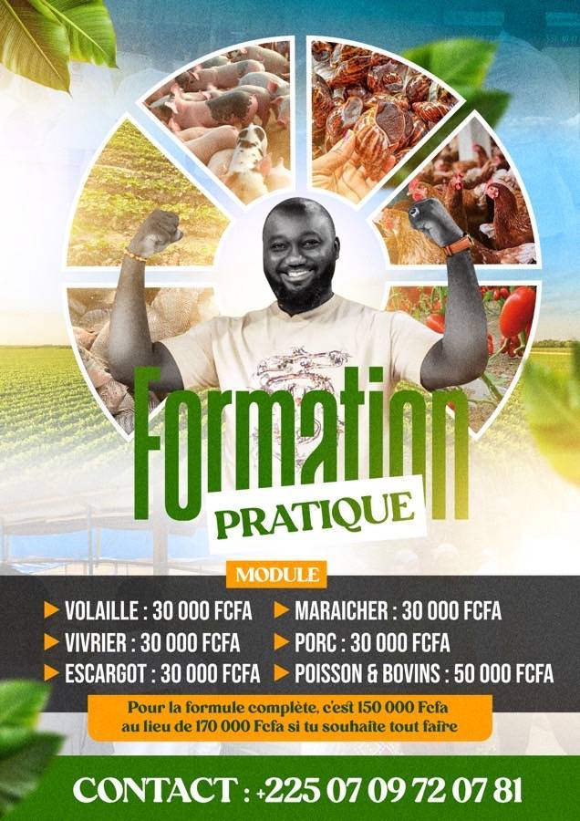 FORMATION PRATIQUE AGRICULTURE/ELEVAGE