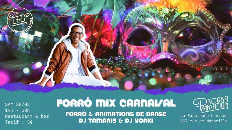Forró Mix Carnaval - Dj Yorki, Dj Tamaris &amp; Animation de danse
