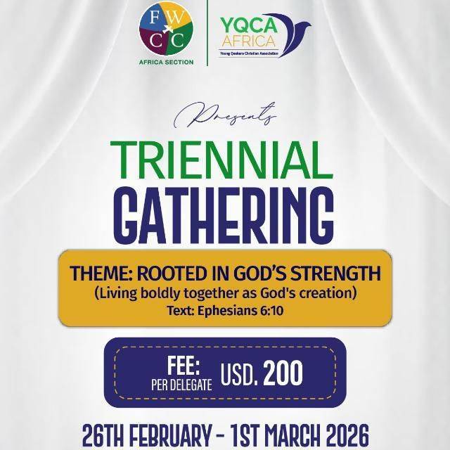 FWCC Africa &amp; YQCA AfricaTriennial Gathering 2026