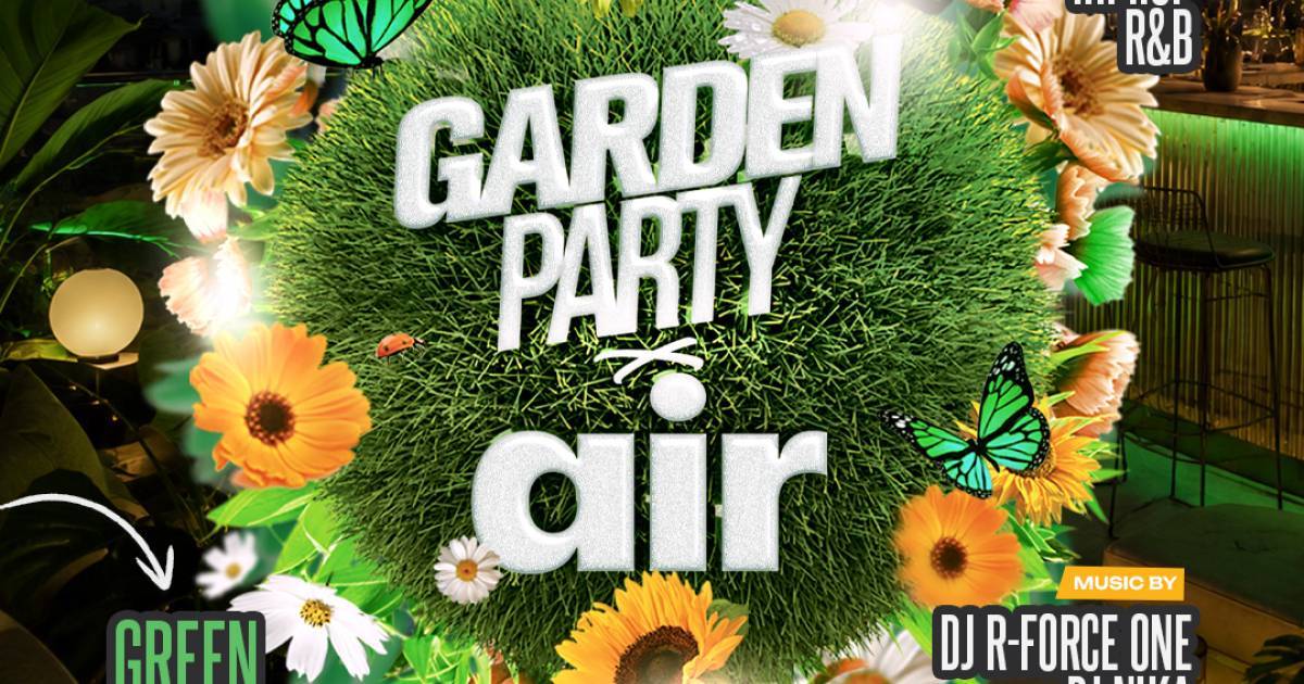 Garden Party | Dimanche 12 Juillet | Green Edition | Rooftop - Chill | Tous Les Dimanches