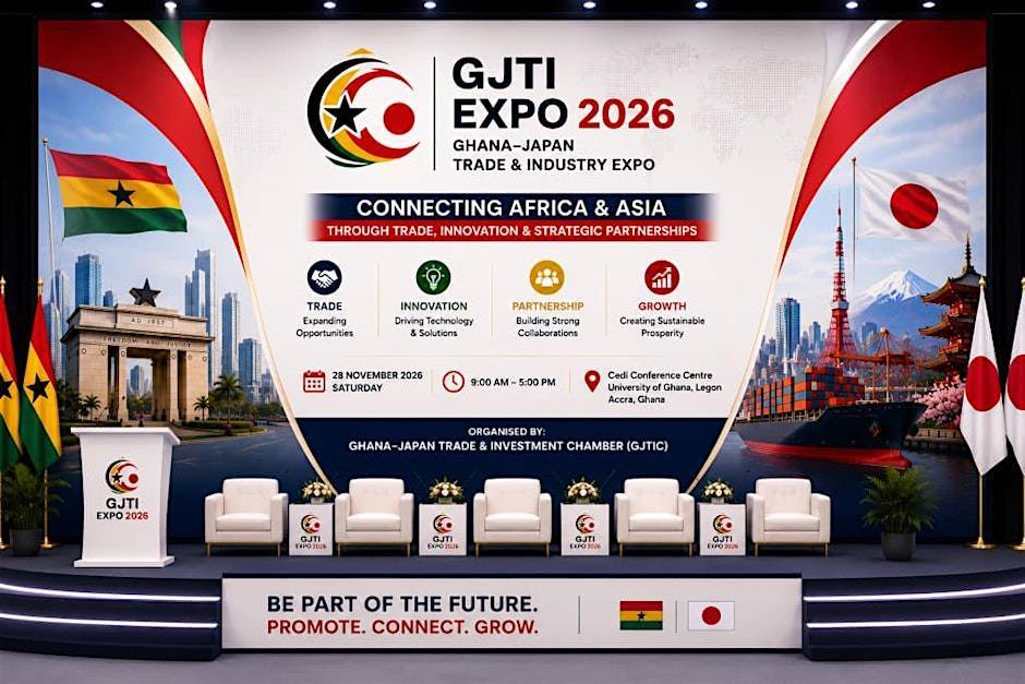 GJTI EXPO 2026 – Ghana–Japan Trade & Industry Expo