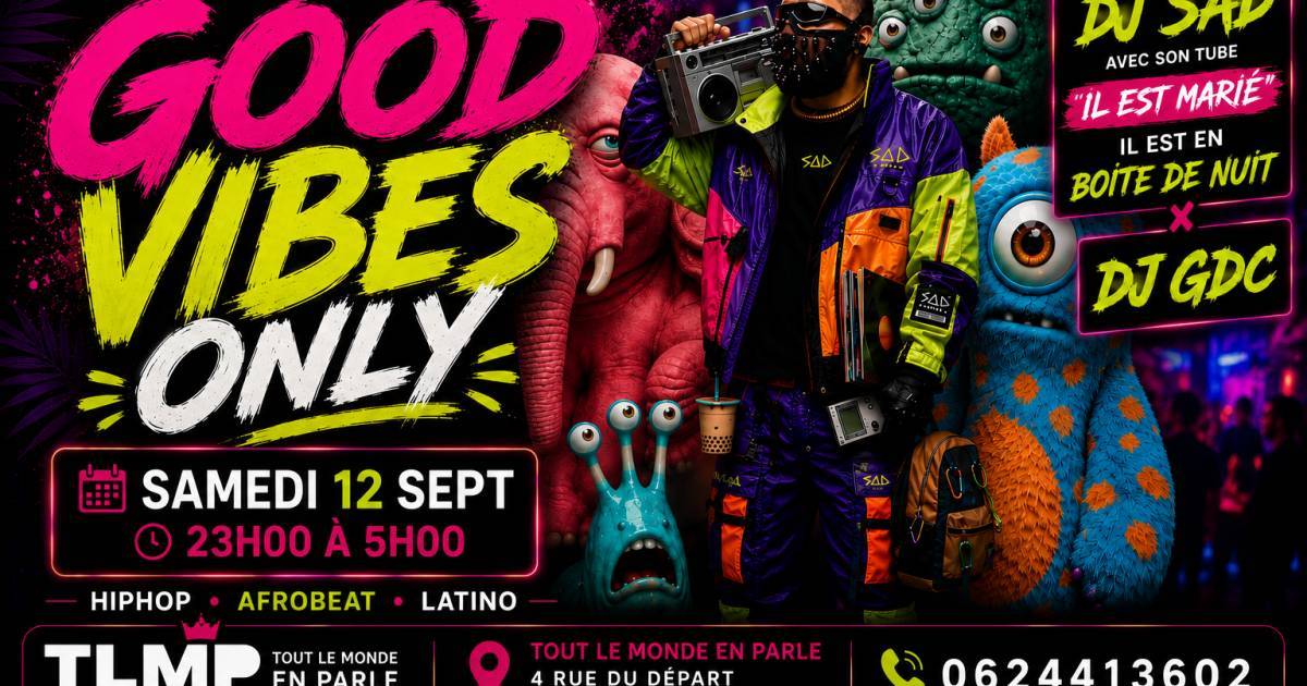 Good Vibes Only avec DJ Sad au Rooftop