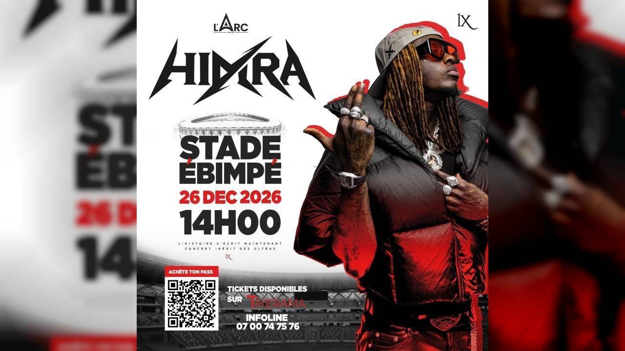 Himra en concert au stade Ebimpe