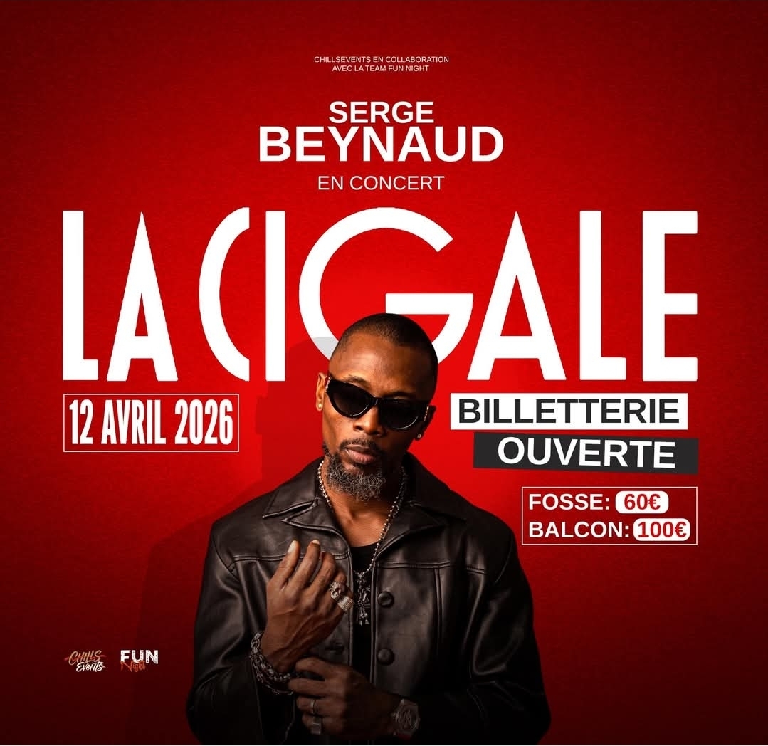 Serge Beynaud en Concert À la Cigale