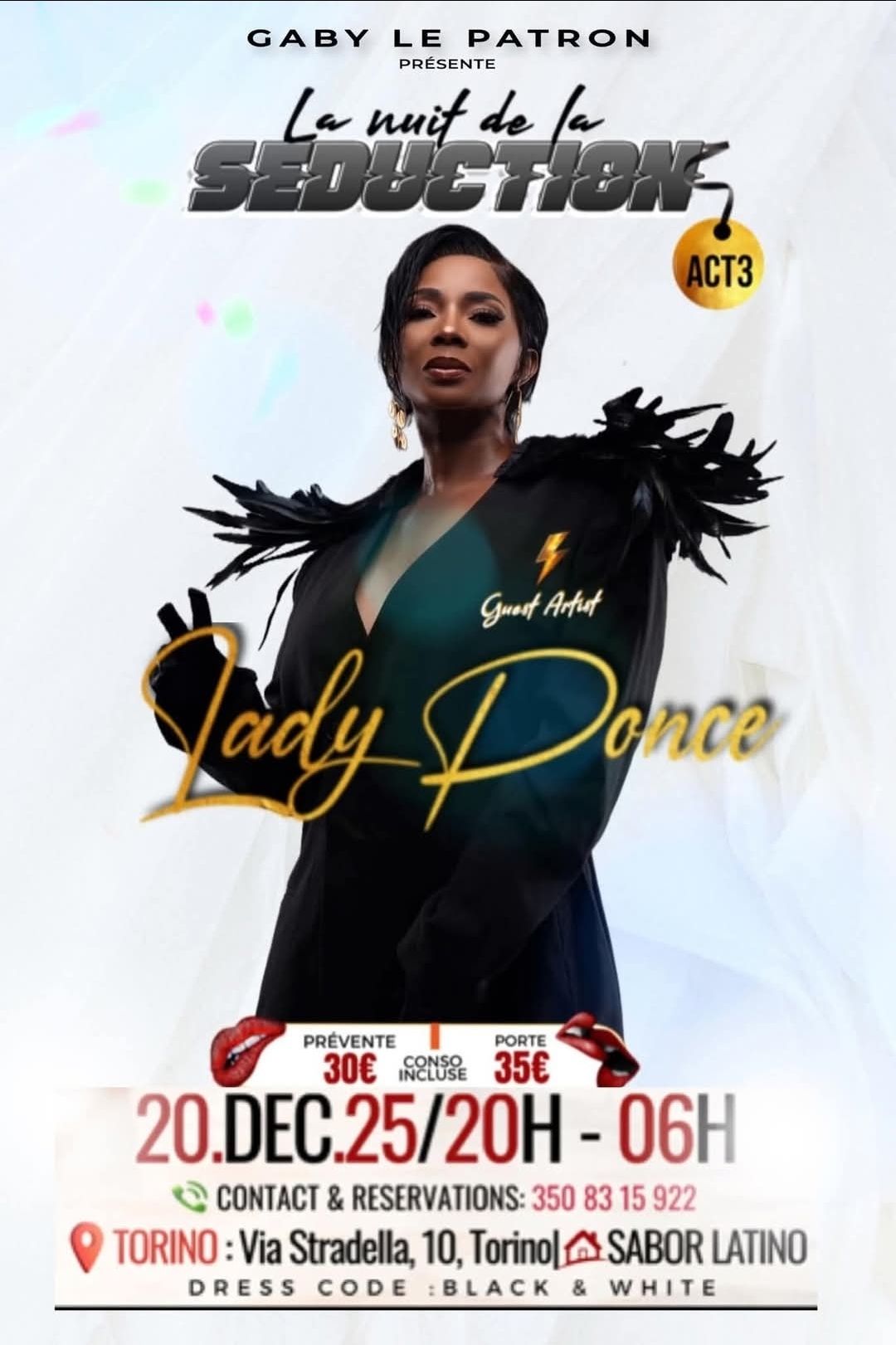 La Nuit de la Séduction & Lady Ponce