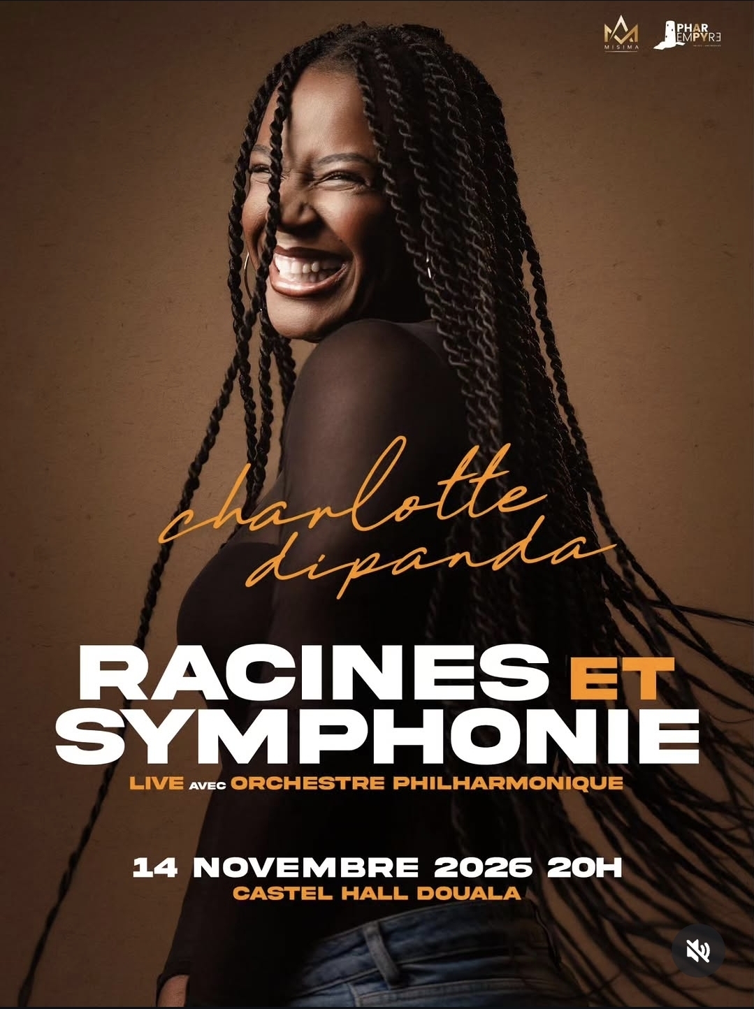 Charlotte Dipanda – Racines et Symphonie