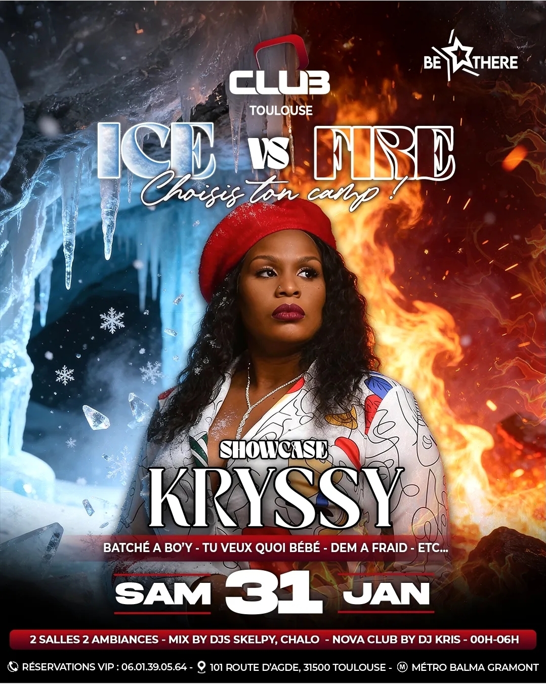 Kryssy en Showcase O'Club Toulouse