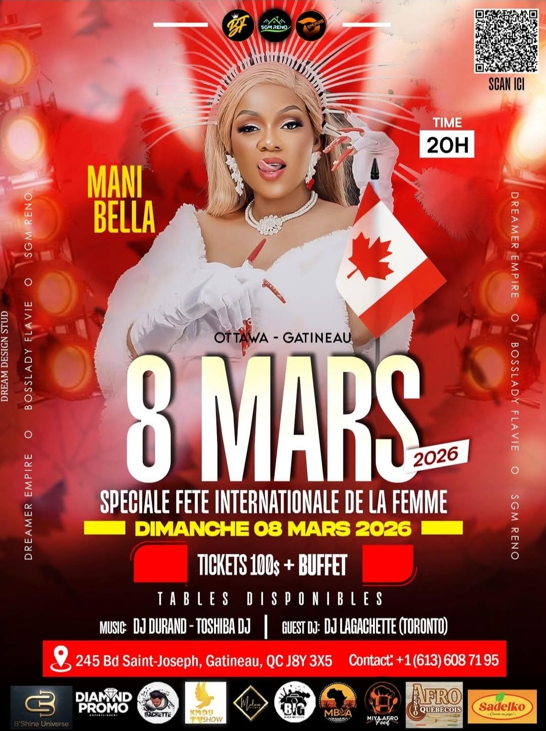 Mani Bella en concert