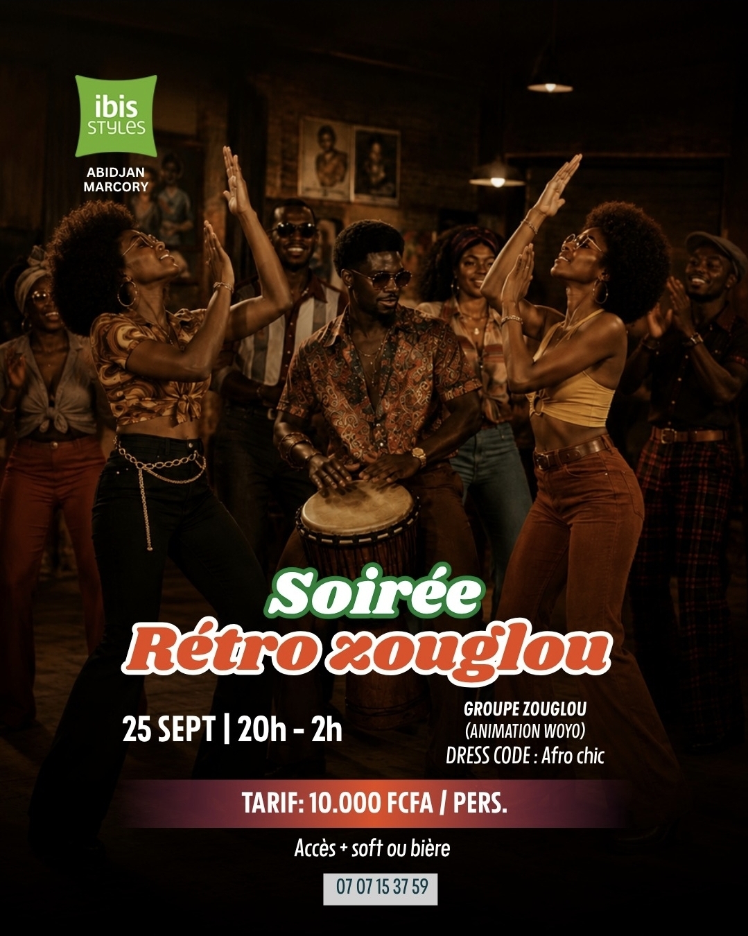 Soirée Rétro Zouglou