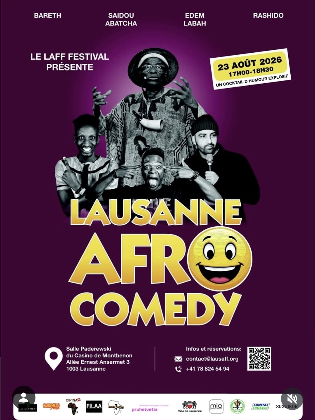 Lausanne Afro Comedy