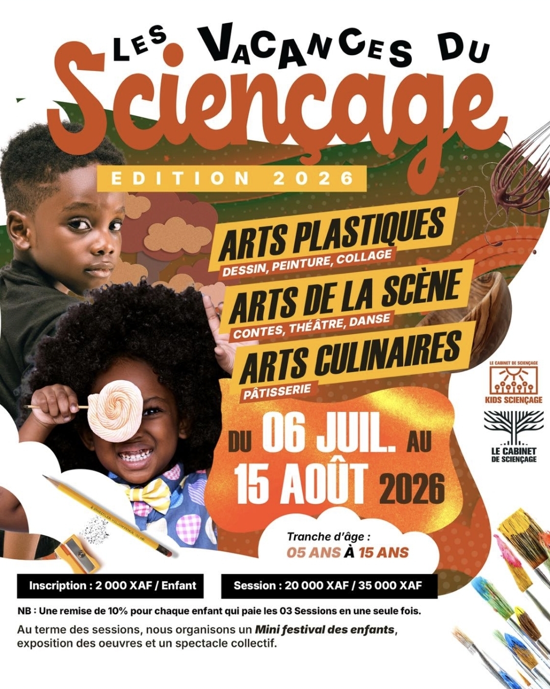 Les Vacances du Sciençage 2026