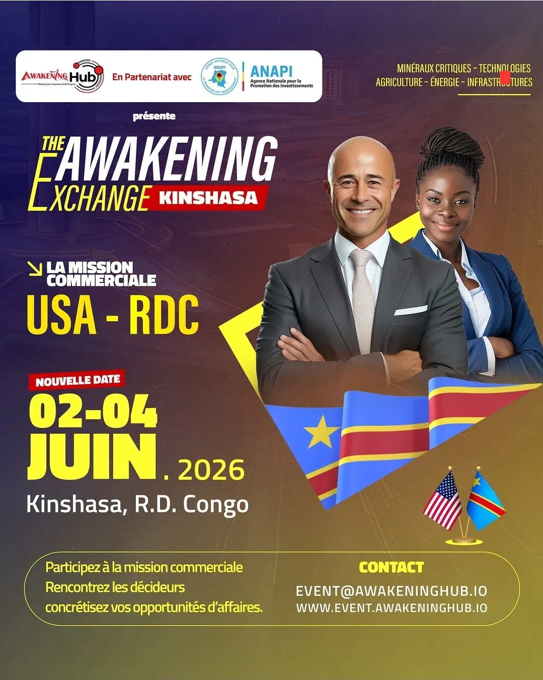 The Awakening Exchange Kinshasa