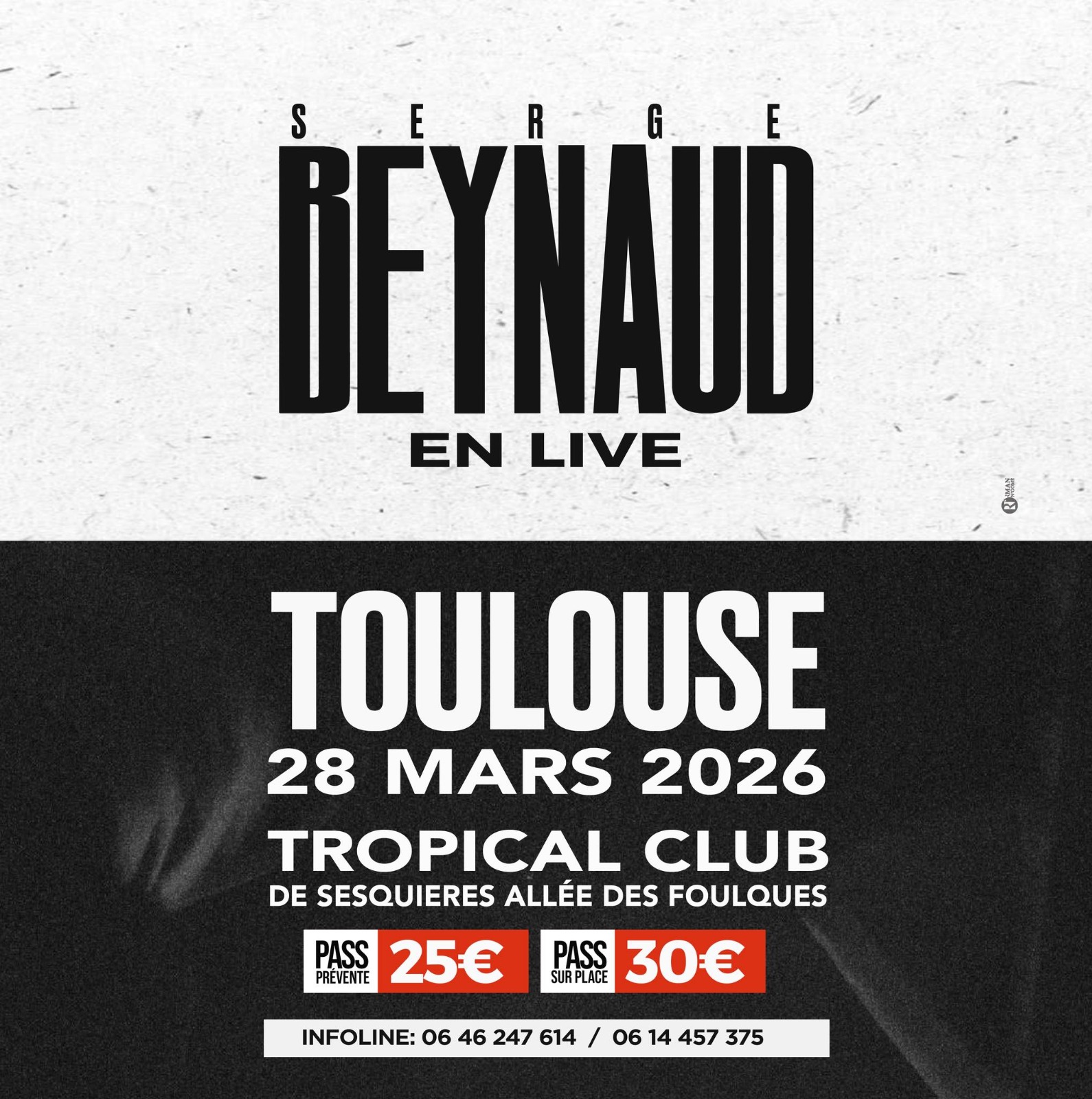 Serge Beynaud en Concert Live à Toulouse