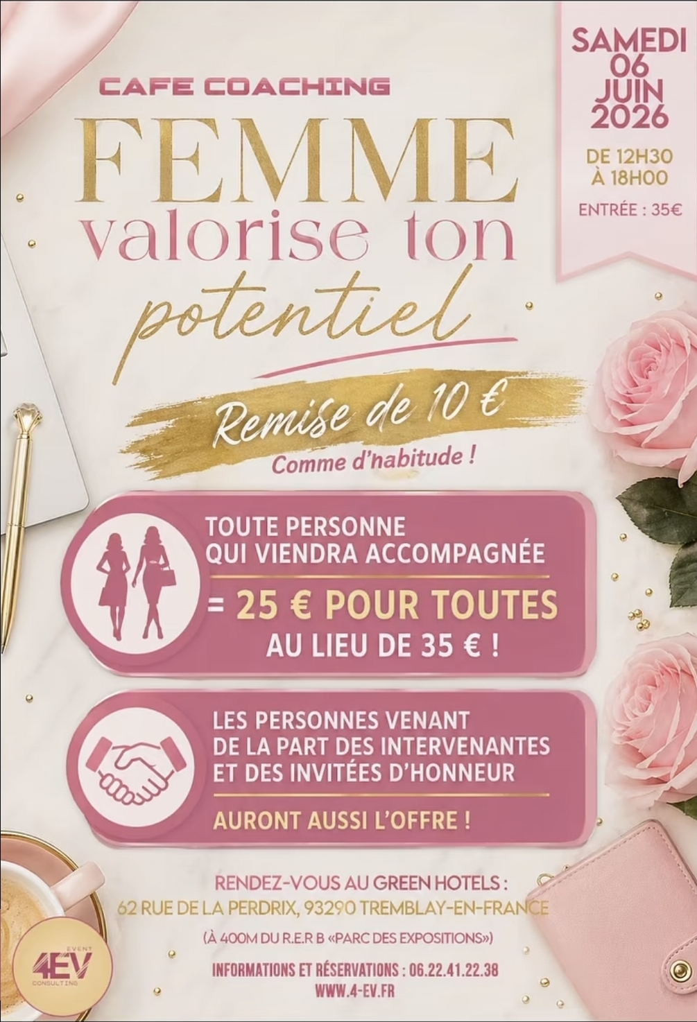 Café Coaching Femme - Valorise Ton Potentiel
