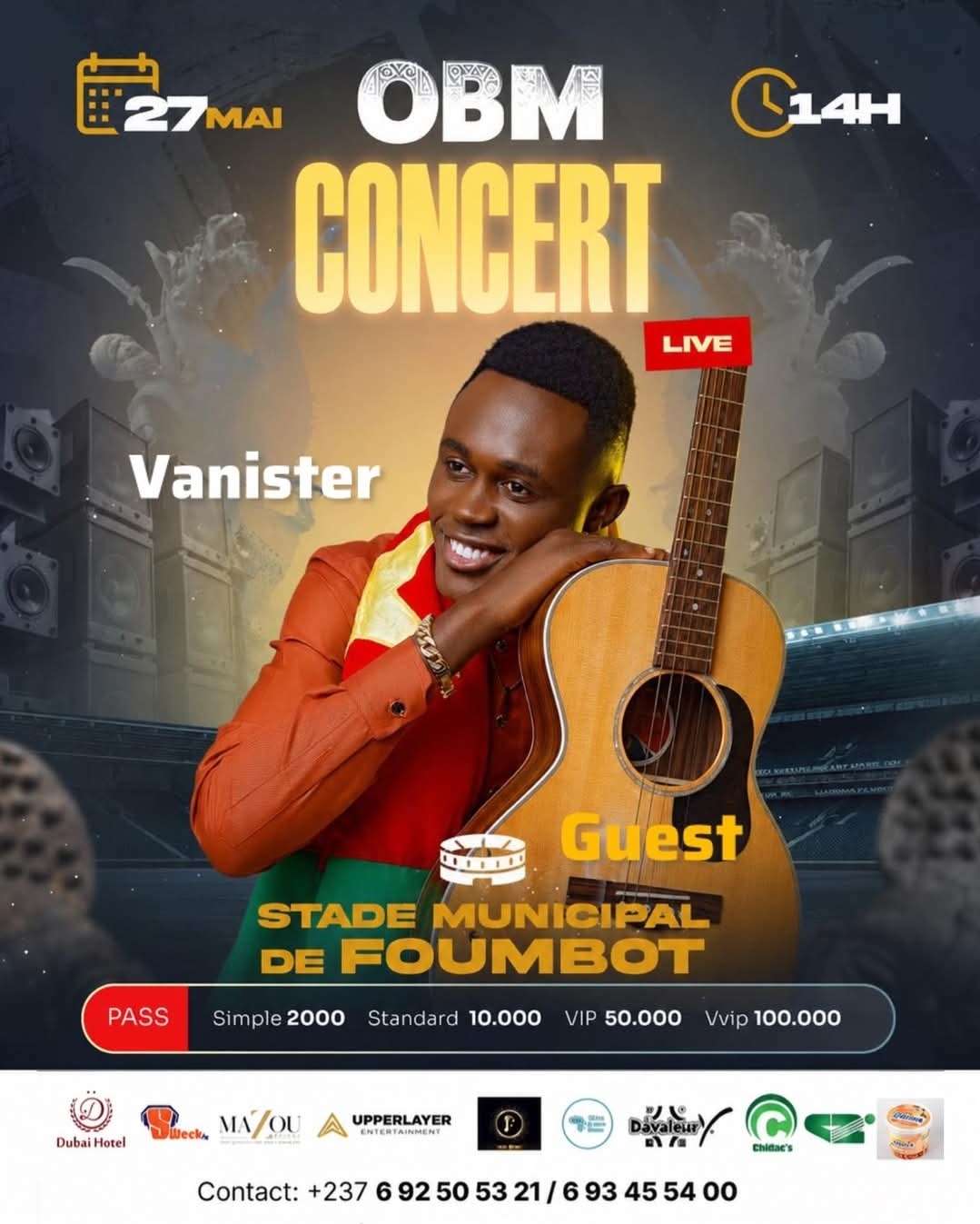 OBM Concert Live avec Vanister