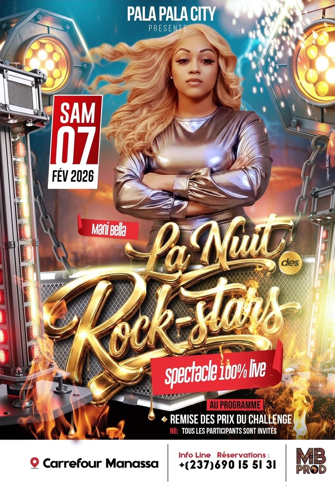 La Nuit des RockStars avec Mani Bella