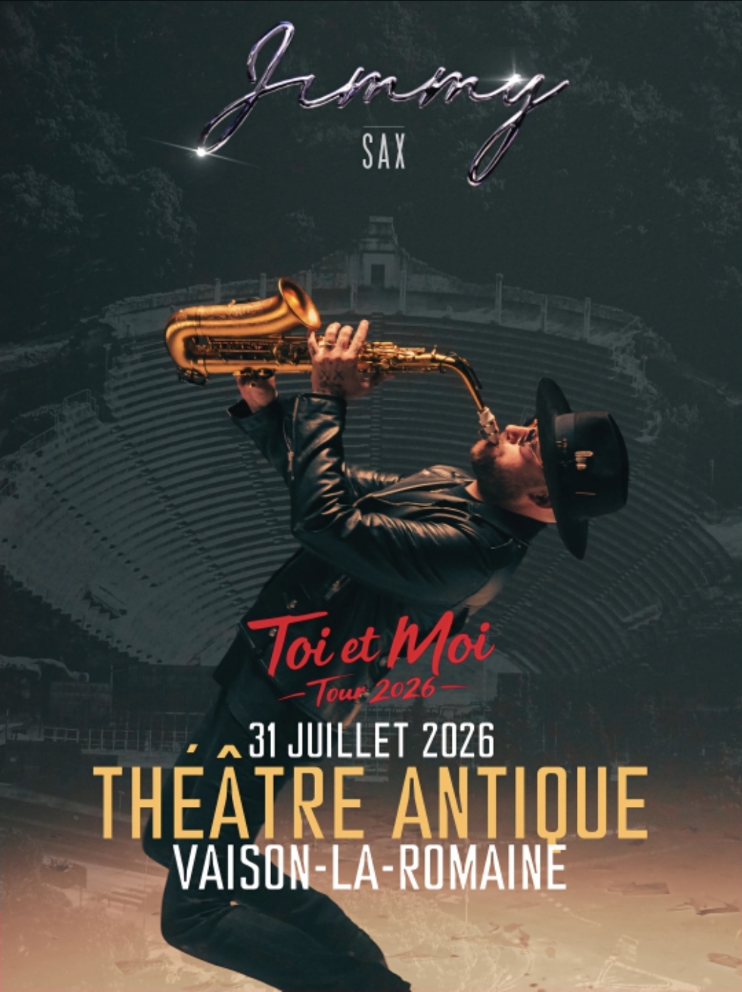 Jimmy Sax — Toi et Moi Tour 2026