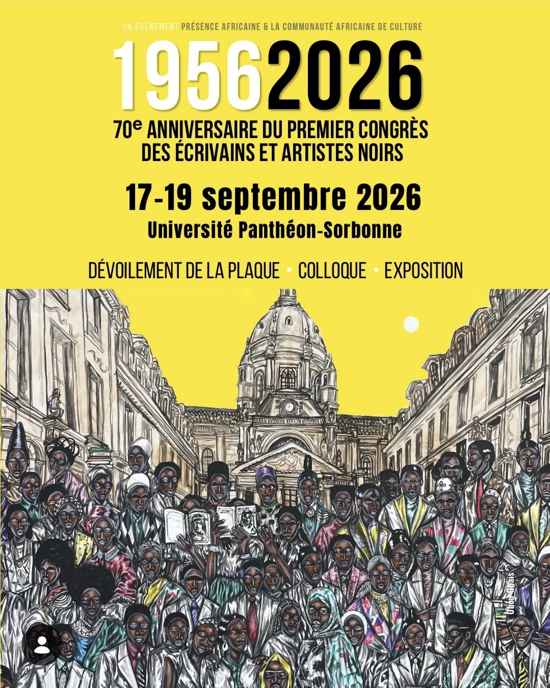70e Anniversaire du Premier Congrès des Écrivains et Artistes Noirs