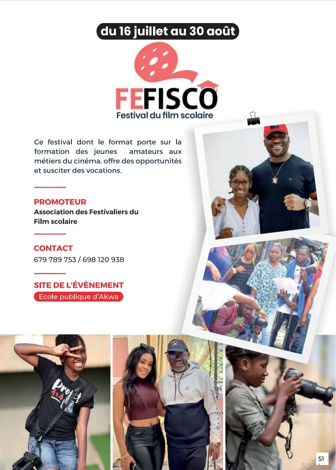 FEFISCO - Festival du Film Scolaire