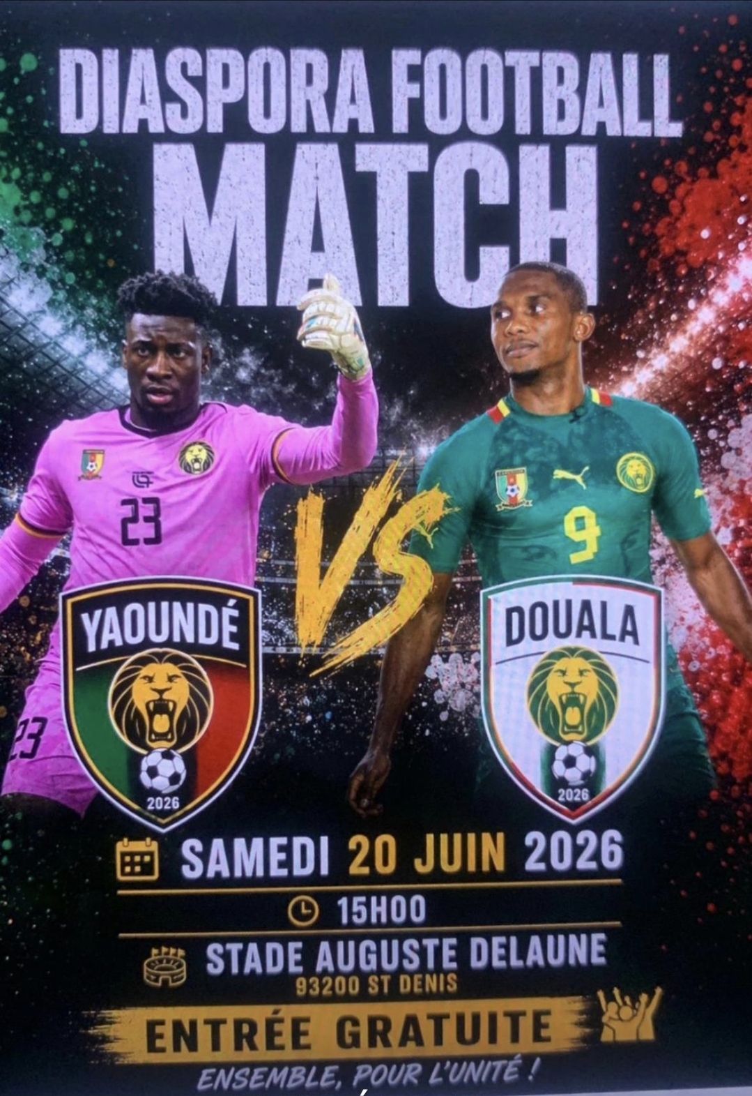 Cameroon Diaspora Football Match