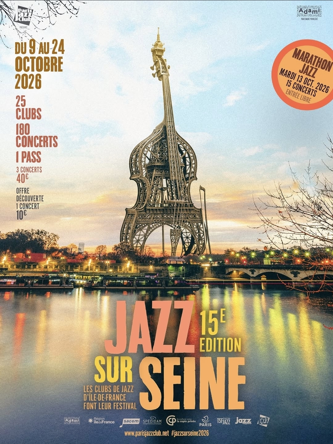 Jazz sur Seine - 15e édition