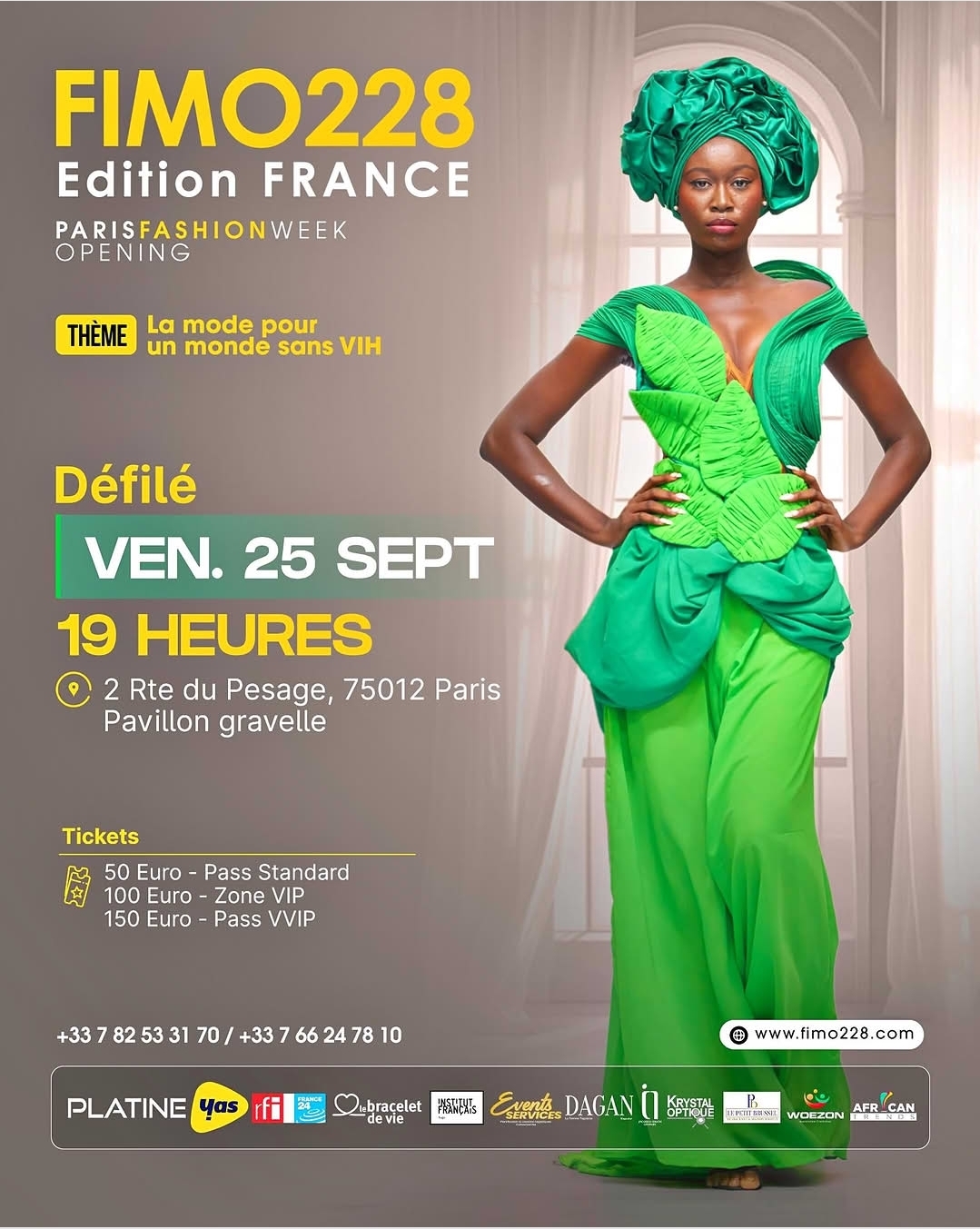 FIMO228 Edition France : La Mode Pour un Monde Sans VIH