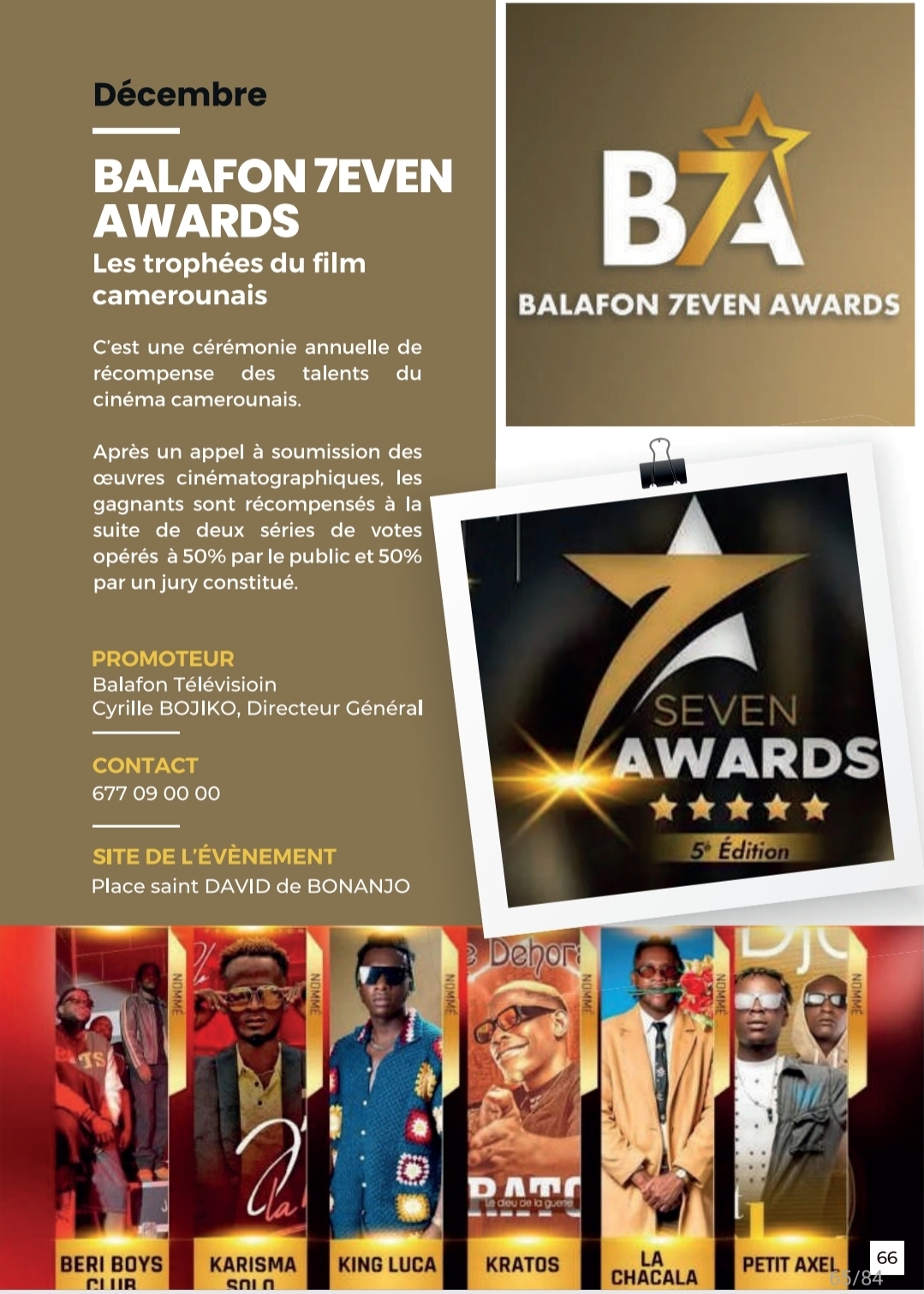 Balafon 7even Awards